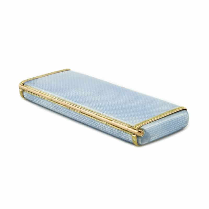 A Faberge Gold and Enamel Cigarette Case, August Hollming - Image 3