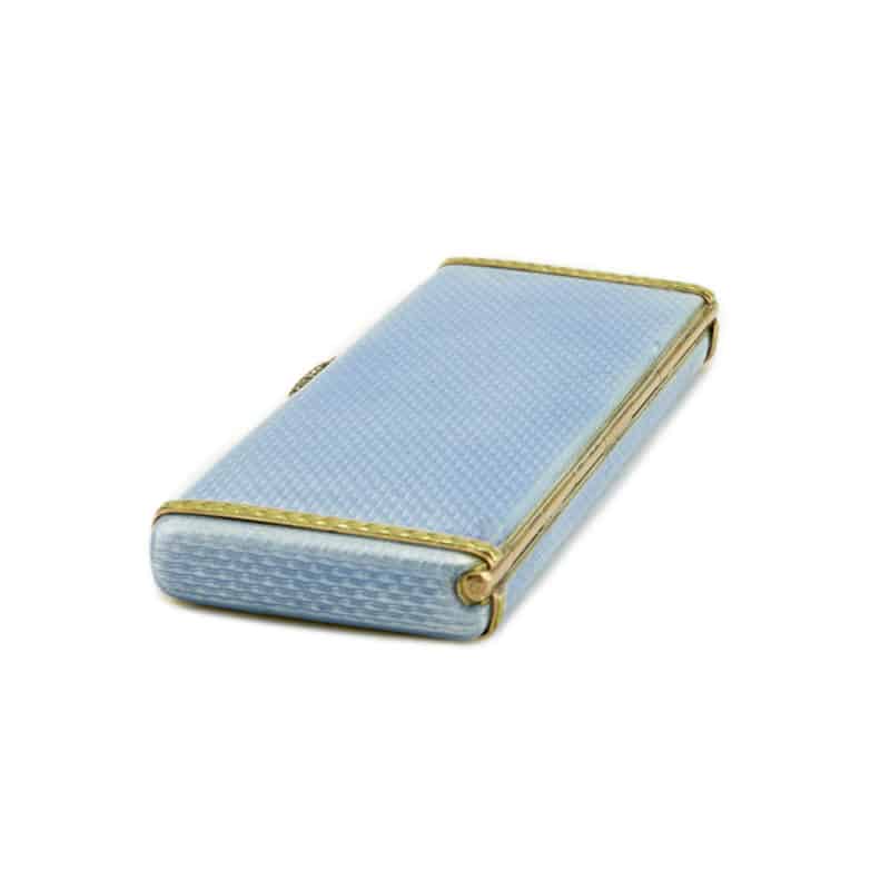 A Faberge Gold and Enamel Cigarette Case, August Hollming - Image 4