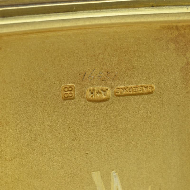 A Faberge Gold and Enamel Cigarette Case, August Hollming - Image 8