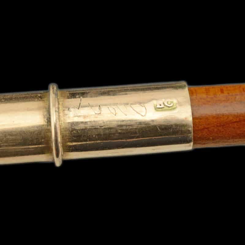 A Faberge  gold mounted silver gilt and guilloche enamel pencil - Image 4
