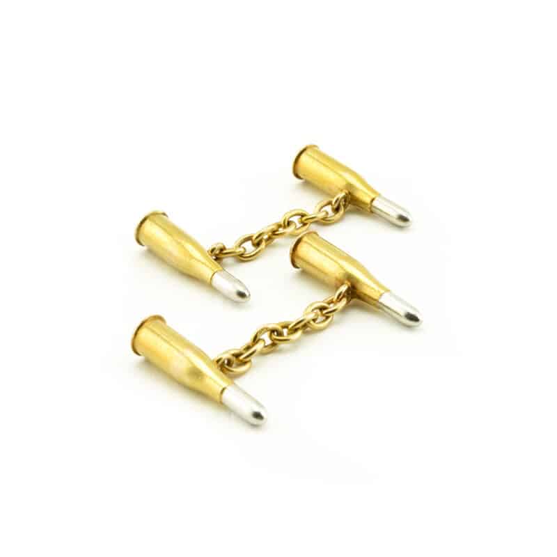 Russian Grand Duke Peter Nikolaevich Cufflinks - Bullet Cartridges - Image 4