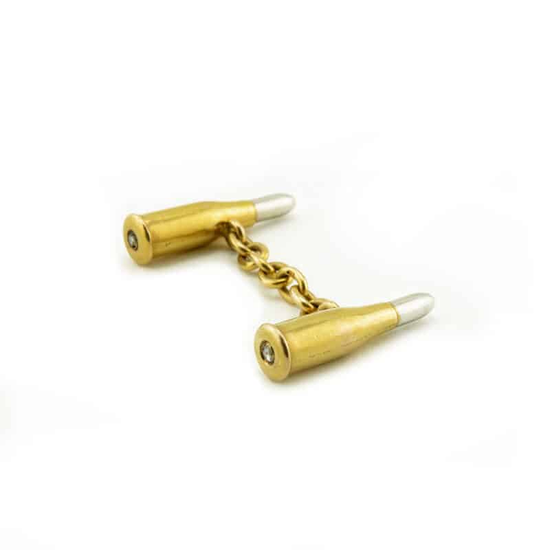 Russian Grand Duke Peter Nikolaevich Cufflinks - Bullet Cartridges - Image 5