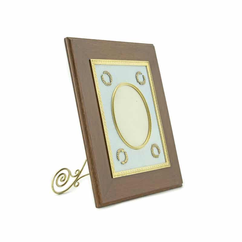 A Faberge Silver Mounted, Wood and Guilloche Enamel Photograph Frame, Anders Nevalainen - Image 2