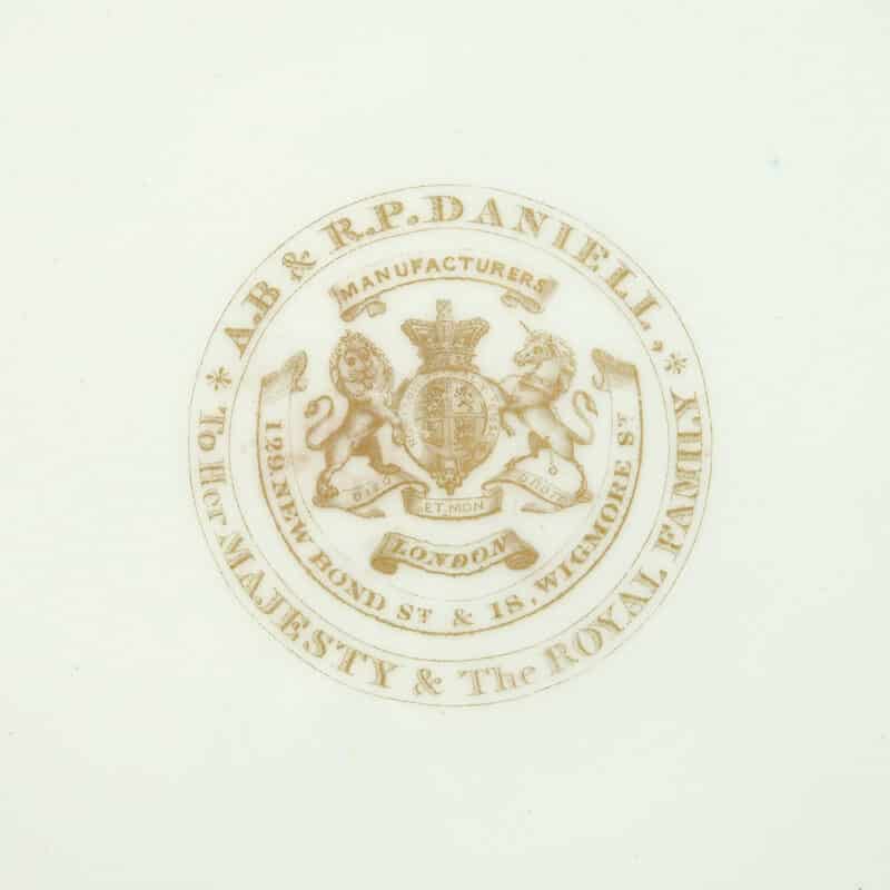 A rare porcelain dinner plate from The Tsar Nicholas Service, Coalport Factory - Image 4