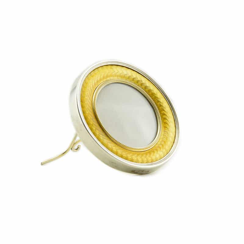 A Beautiful Faberge Silver and Guilloche Enamel Photograph Frame, Workmaster Anders Nevalainen - Image 2