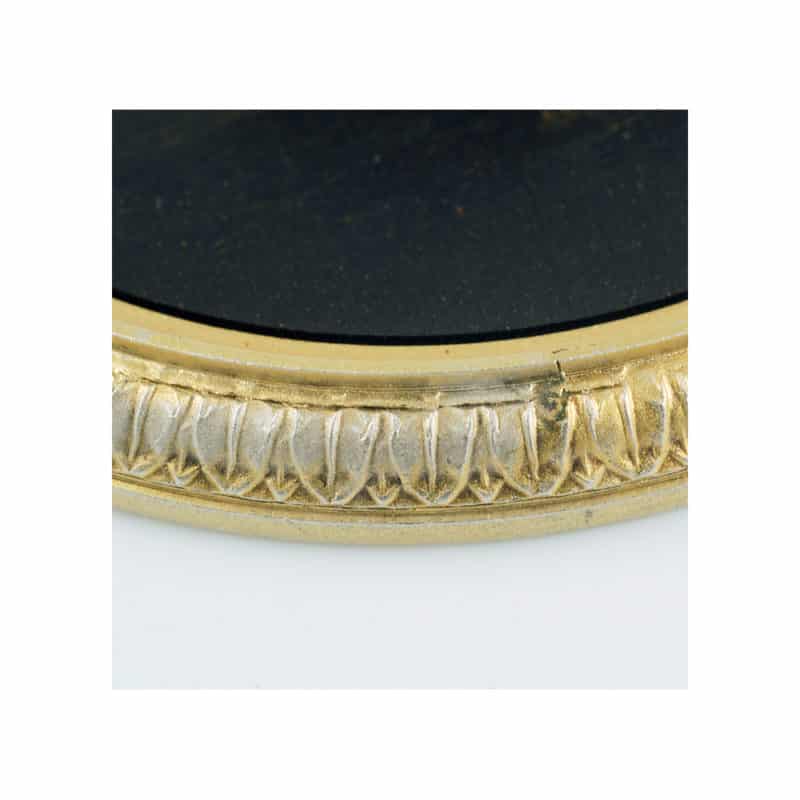 An antique Russian gold-mounted silver gilt & guilloché enamel bell push - Image 4