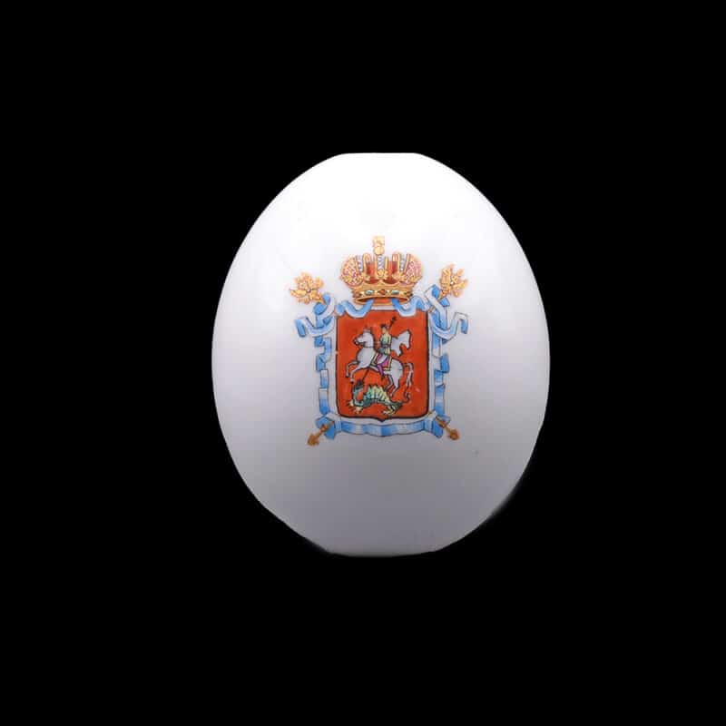 Grand Duchess Elizabeth Feodorovna Imperial Porcelain Factory Easter Egg - Image 2