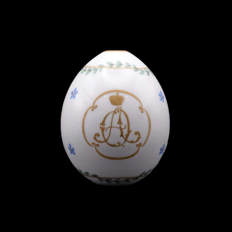 Empress Alexandra Feodorovna Imperial Porcelain Factory Easter Egg