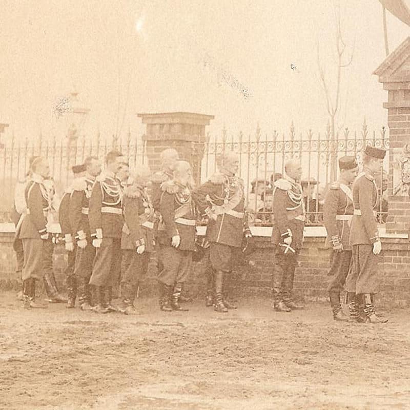 Original Photograph by Court Photographer Hahn of a Regimental Gathering - Image 3