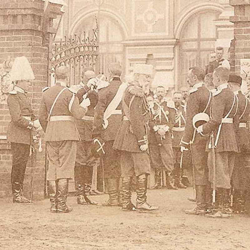 Original Photograph by Court Photographer Hahn of a Regimental Gathering - Image 4