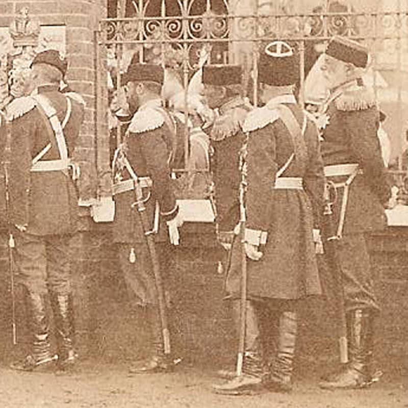 Original Photograph by Court Photographer Hahn of a Regimental Gathering - Image 5