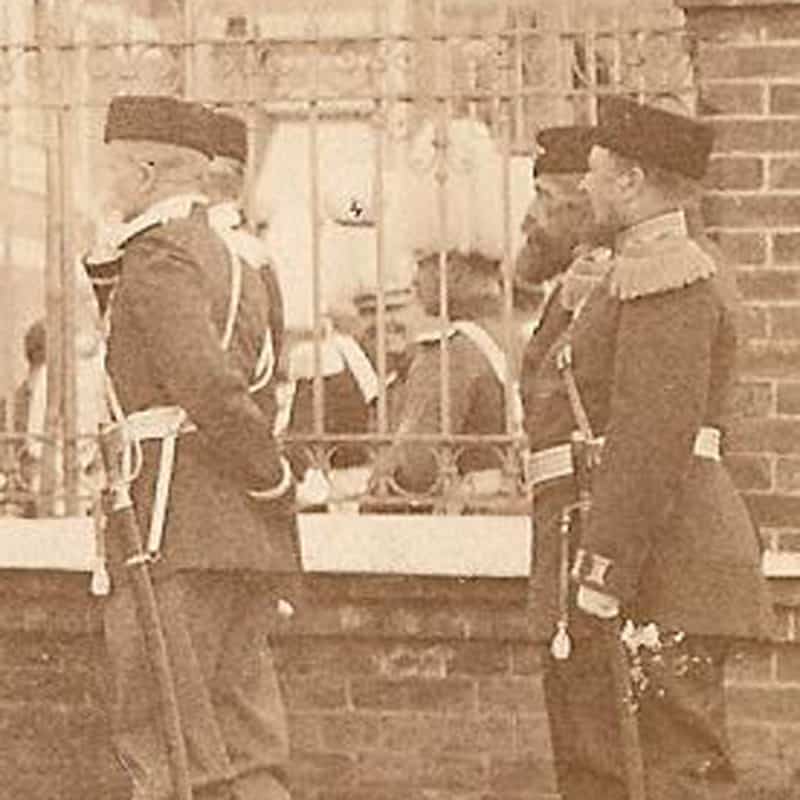 Original Photograph by Court Photographer Hahn of a Regimental Gathering - Image 6