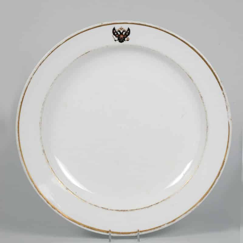 Russian Imperial Porcelain Factory Winter Palace Service Charger