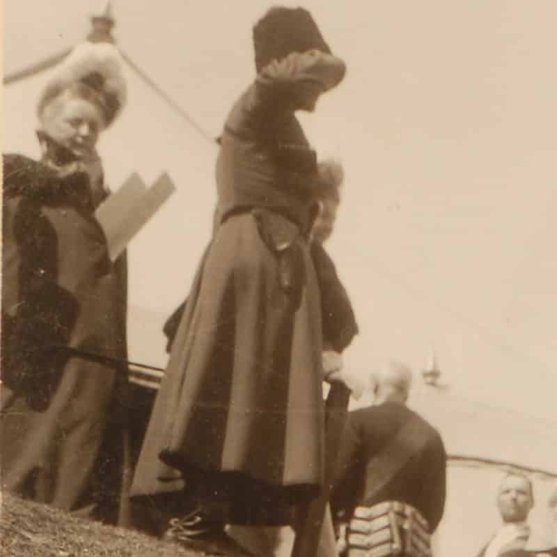 Photograph of  Nicholas II & French President Raymond Poincaré by Court Photographer Hahn - Image 4