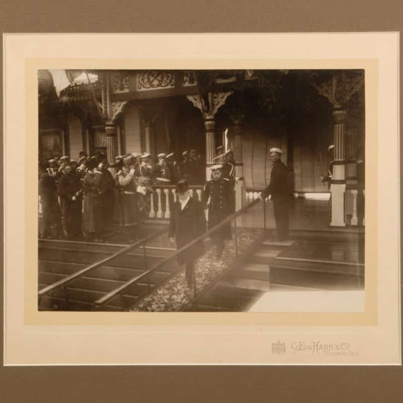Original Photograph of Nicholas II & Raymond Poincaré, 1914 - Image 2