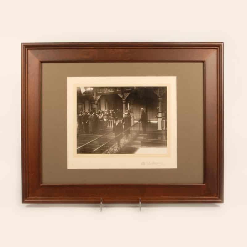 Original Photograph of Nicholas II & Raymond Poincaré, 1914