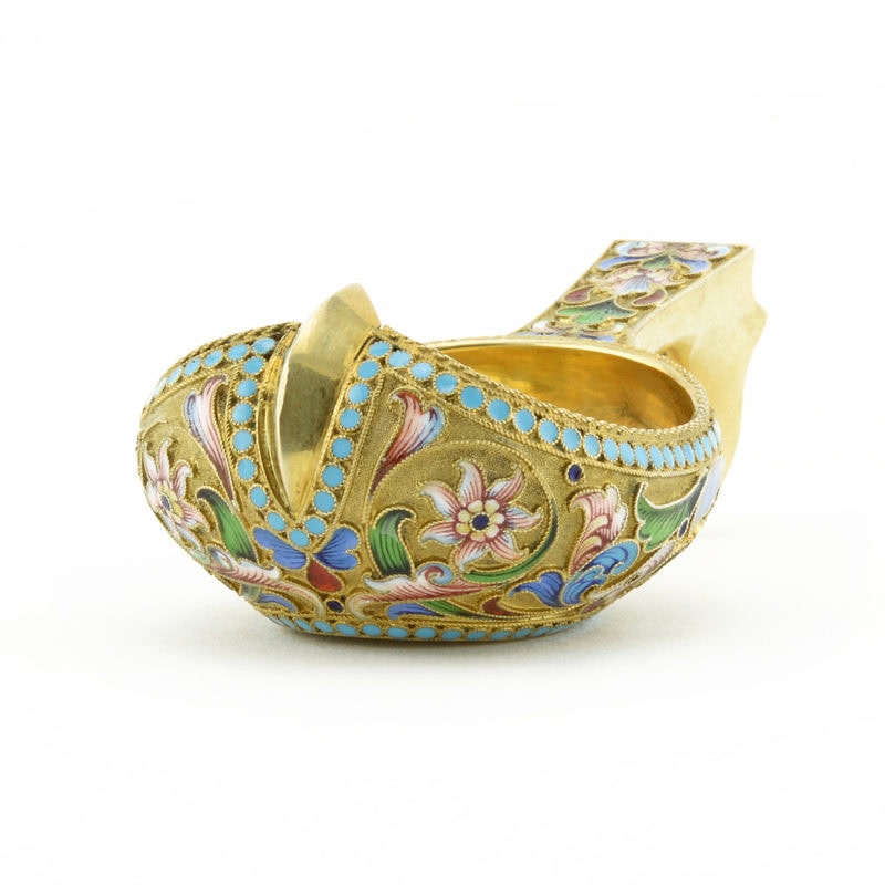 Ivan Saltykov Enamel Kovsh - Image 2