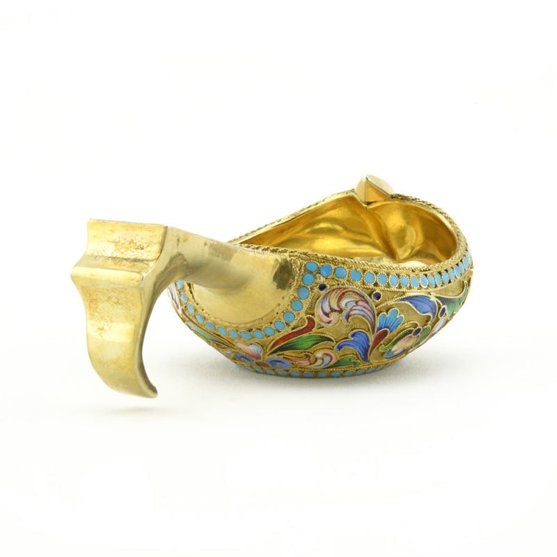 Ivan Saltykov Enamel Kovsh - Image 3
