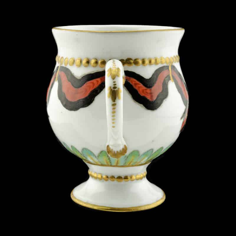 Rare Russian porcelain custard or ice cup for the Order of St. Vladimir, 1783-1785 - Image 3