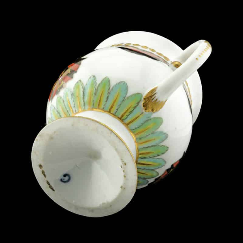 Rare Russian porcelain custard or ice cup for the Order of St. Vladimir, 1783-1785 - Image 6