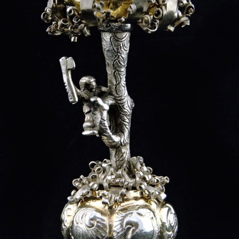 A 1762 Russian Imperial presentation covered gilded silver cup by Gavrila Zon - Image 2