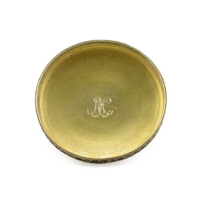 Russian shaded cloisonné enamel pillbox - Image 4