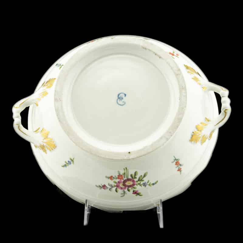 Russian Imperial Porcelain Factory Catherine II Everyday Service wine glass cooler - Image 4