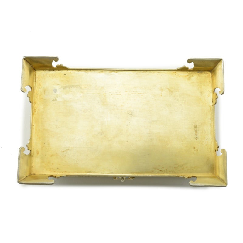 11th Artel Gilded Silver and Pictorial Enamel Casket - Image 7