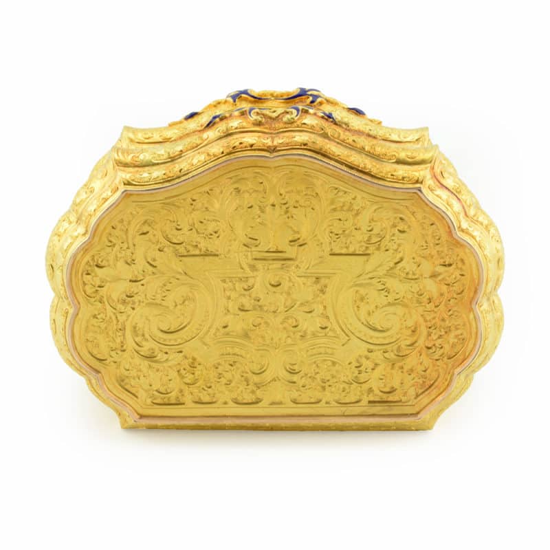 Tsar Alexander II Jeweled Gold Presentation Box - Image 4