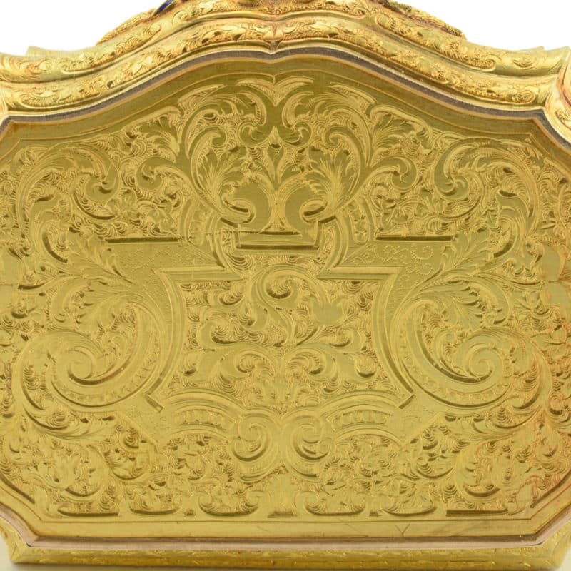 Tsar Alexander II Jeweled Gold Presentation Box - Image 5