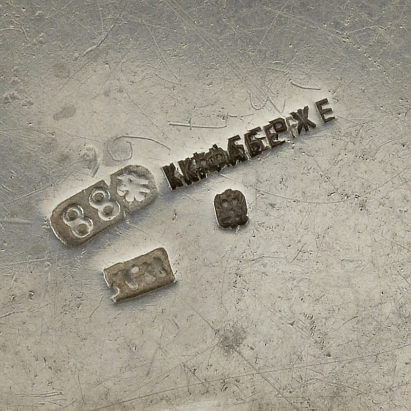 Fabergé Silver Traveling Inkwell - Image 8