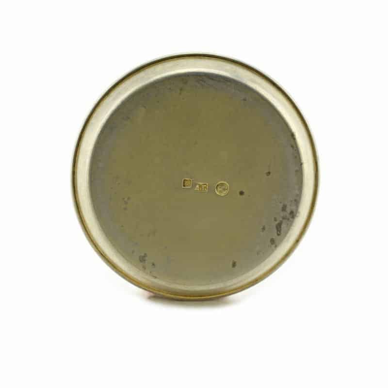 Fabergé guilloché enamel circular tray - Image 3