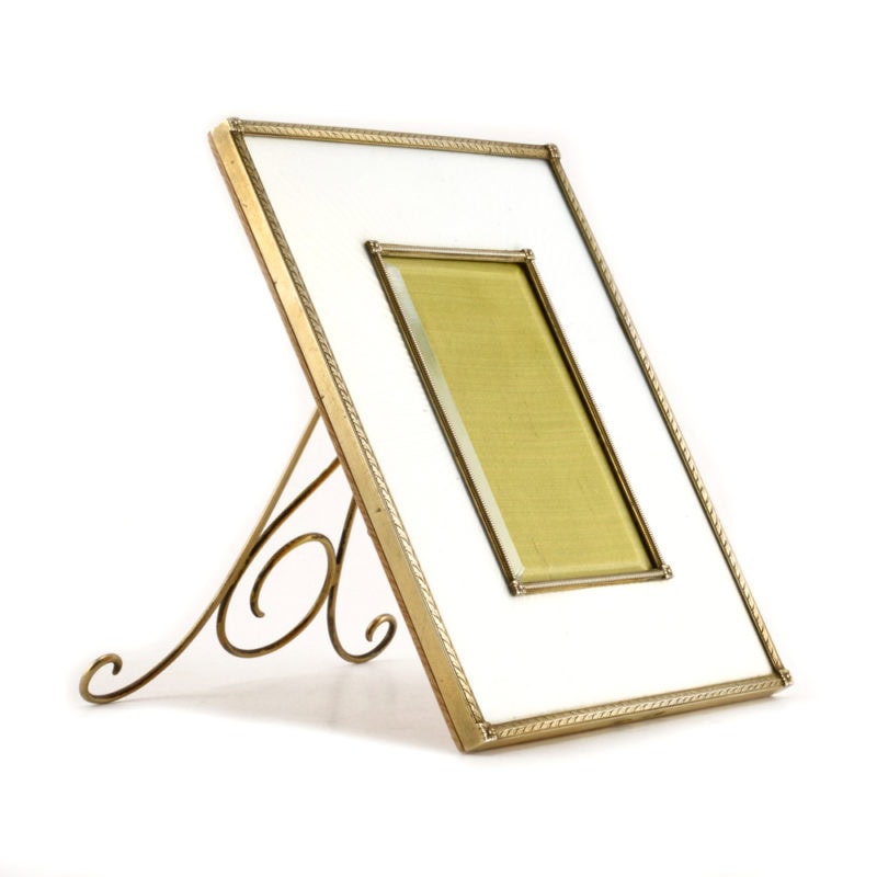 A Fabergé Wigström guilloché enamel photograph frame - Image 2