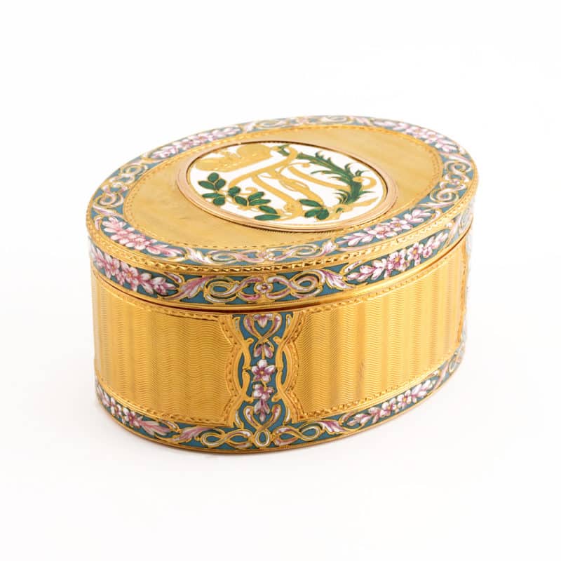 Paul Petrovich & Maria Feodorovna: A Swiss Gold & Enamel Imperial Presentation Snuff Box - Image 3