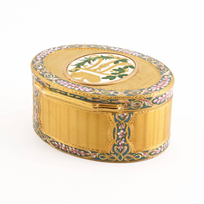Paul Petrovich & Maria Feodorovna: A Swiss Gold & Enamel Imperial Presentation Snuff Box - Image 4