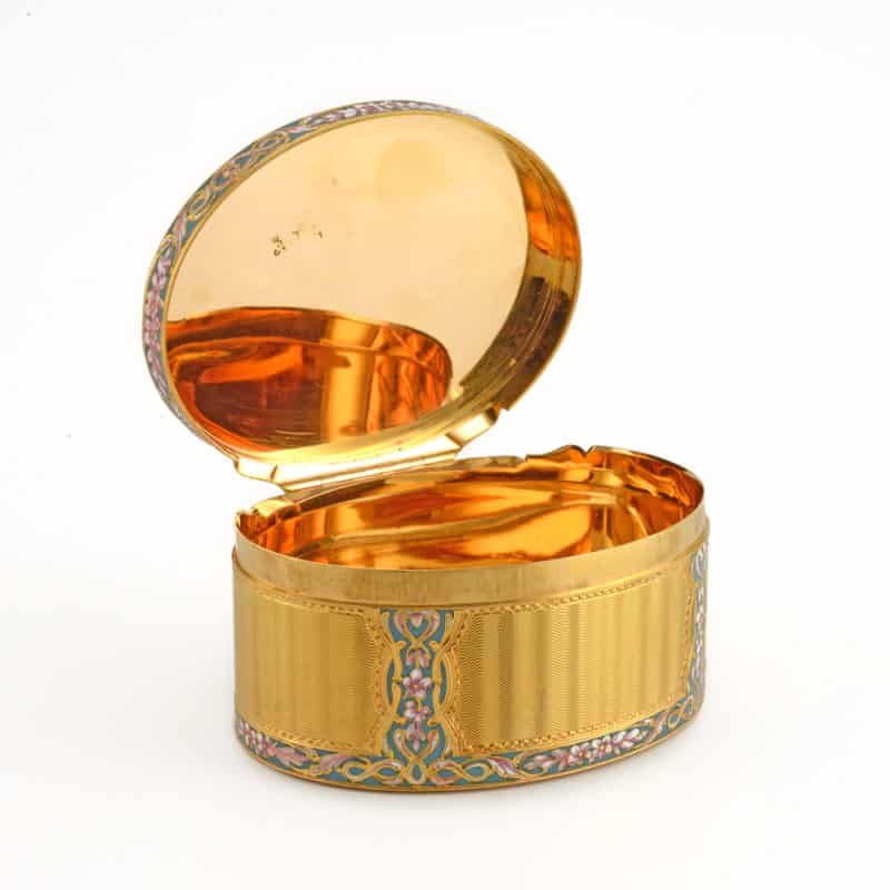 Paul Petrovich & Maria Feodorovna: A Swiss Gold & Enamel Imperial Presentation Snuff Box - Image 6