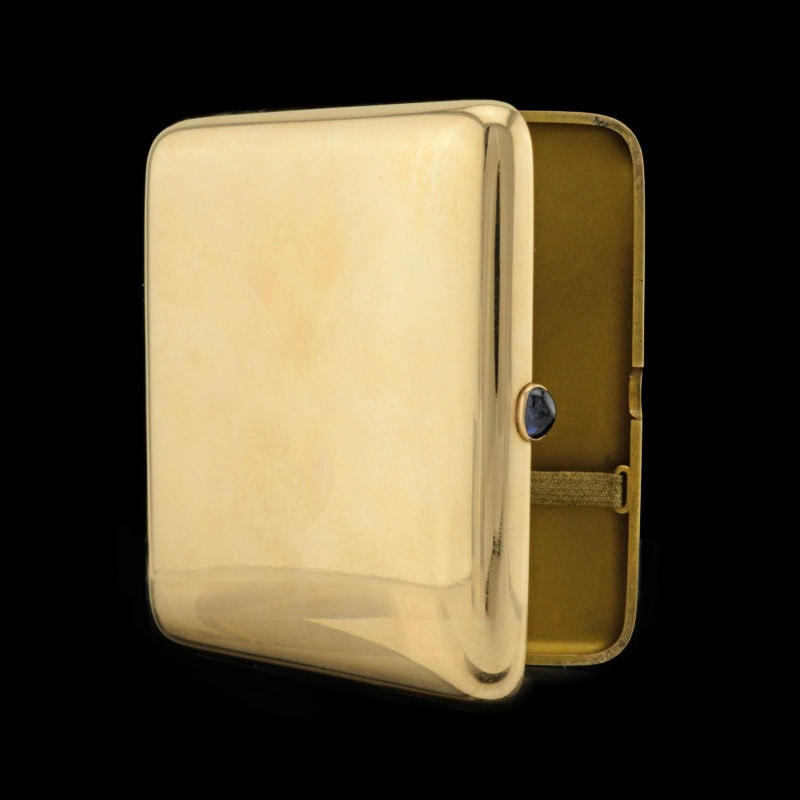 Fabergé August Holmström Gold Cigarette Case - Image 2