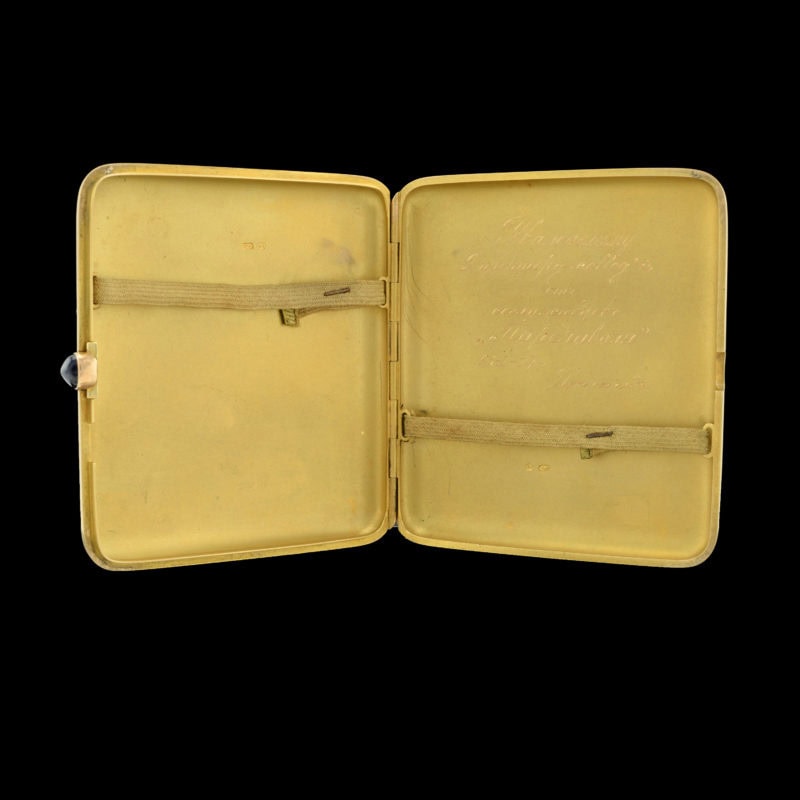 Fabergé August Holmström Gold Cigarette Case - Image 3