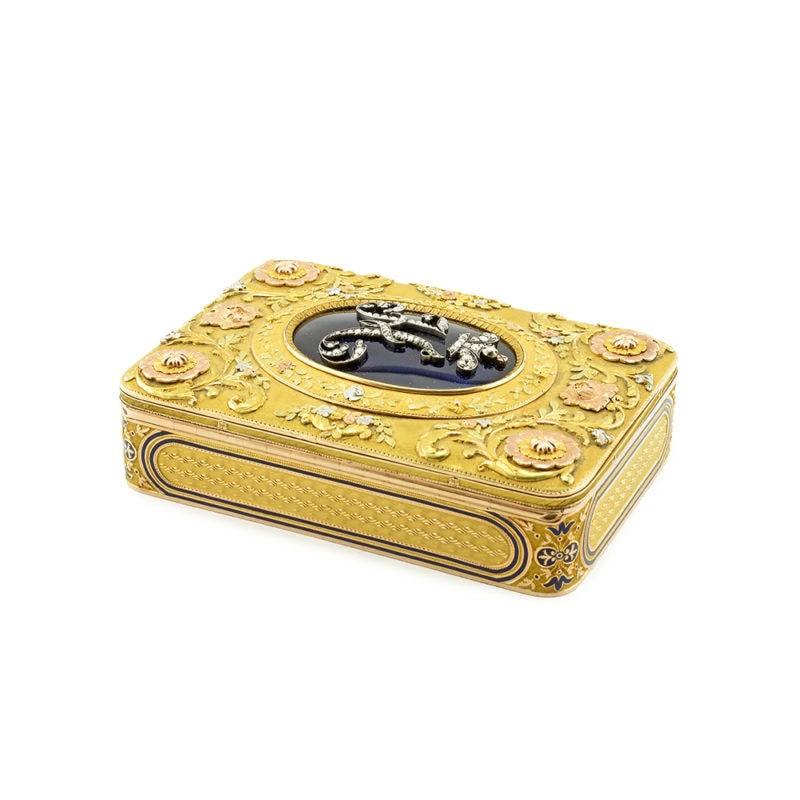 Nicholas I: A Jeweled Gold Imperial Presentation Case - Image 4