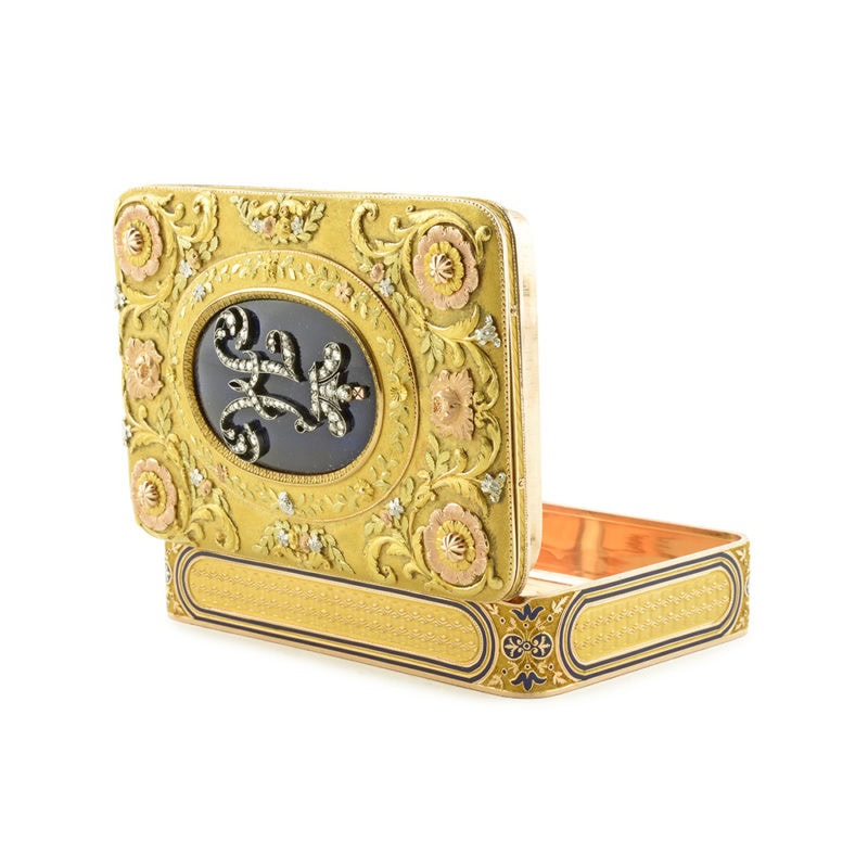 Nicholas I: A Jeweled Gold Imperial Presentation Case - Image 5