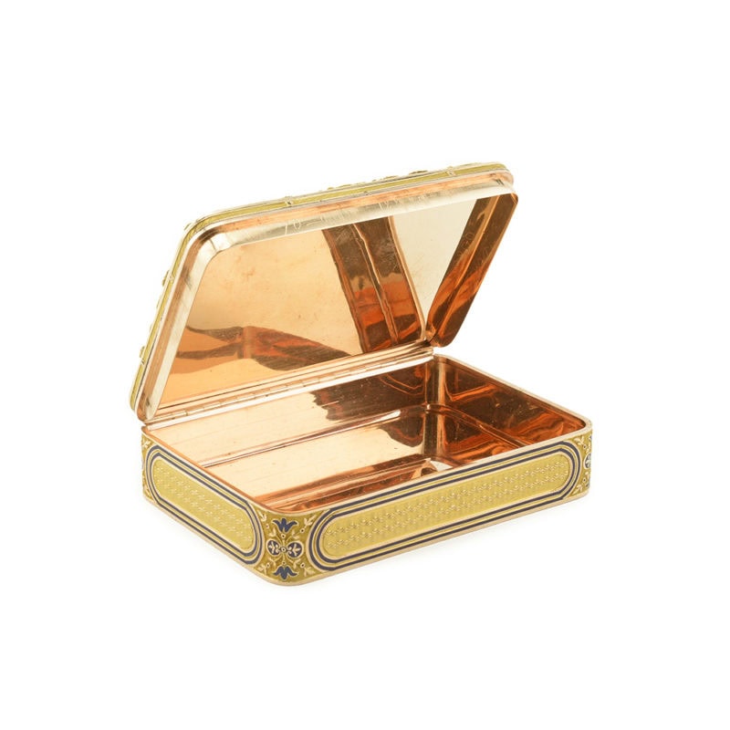 Nicholas I: A Jeweled Gold Imperial Presentation Case - Image 6