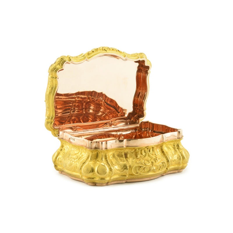 Grand Duke Konstantin Nikolaevich: A diamond-set gold Imperial presentation snuff box - Image 5