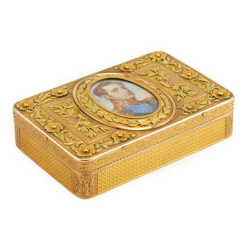 Imperial Presentation Snuff Box with Miniature of Emperor Nicholas I - Image 2