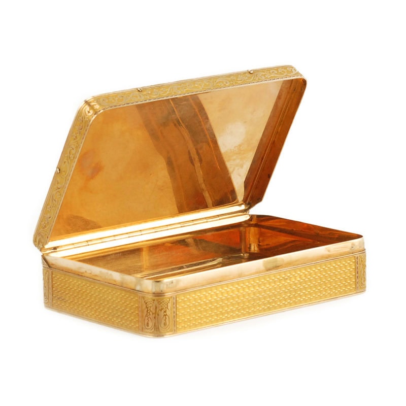 Imperial Presentation Snuff Box with Miniature of Emperor Nicholas I - Image 5